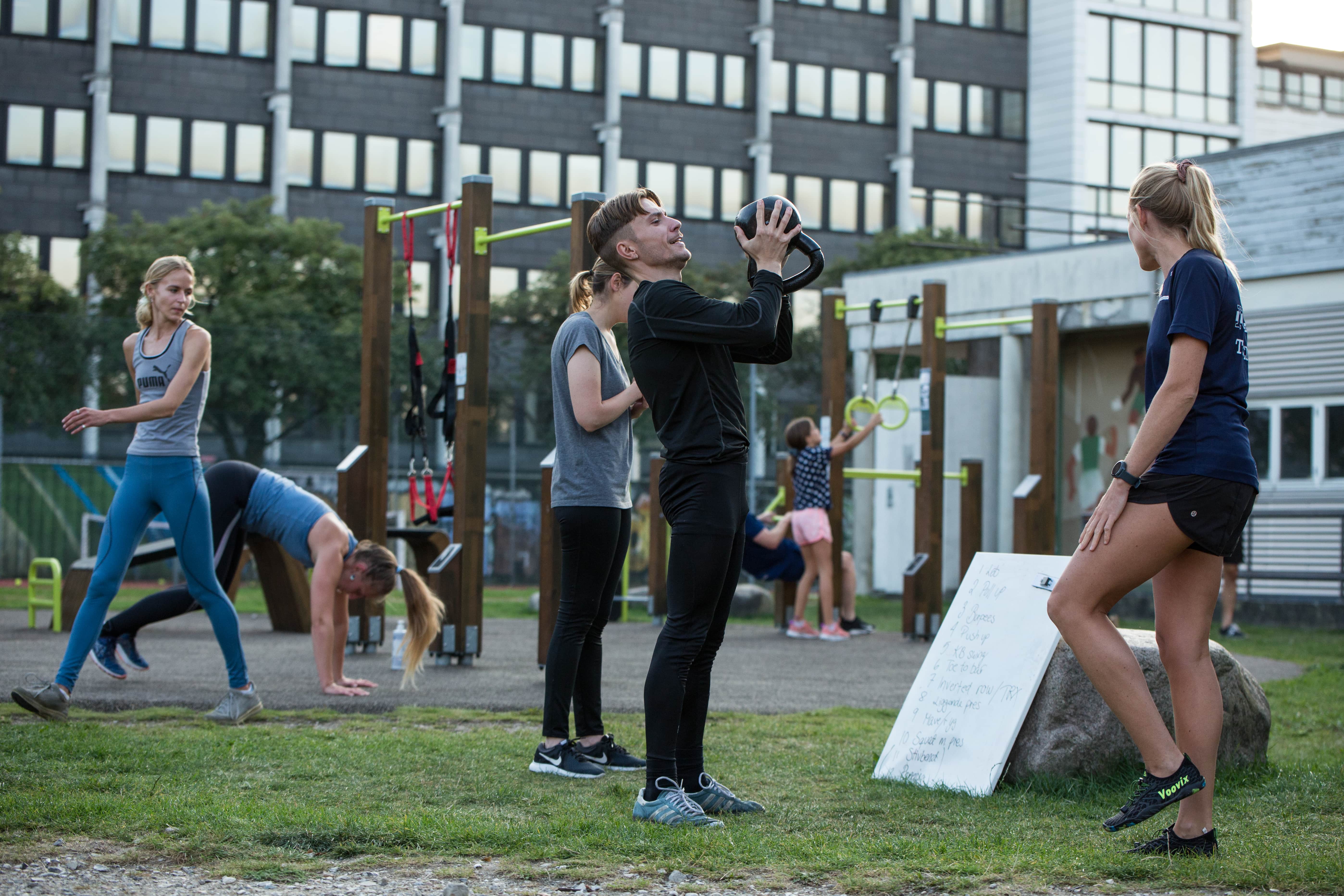 outdoor exercice copenhagen københavn træning students university studierabat